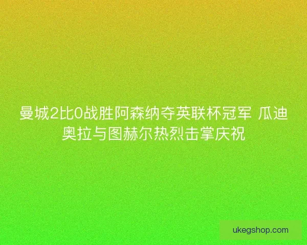 曼城2比0战胜阿森纳夺英联杯冠军 瓜迪奥拉与图赫尔热烈击掌庆祝